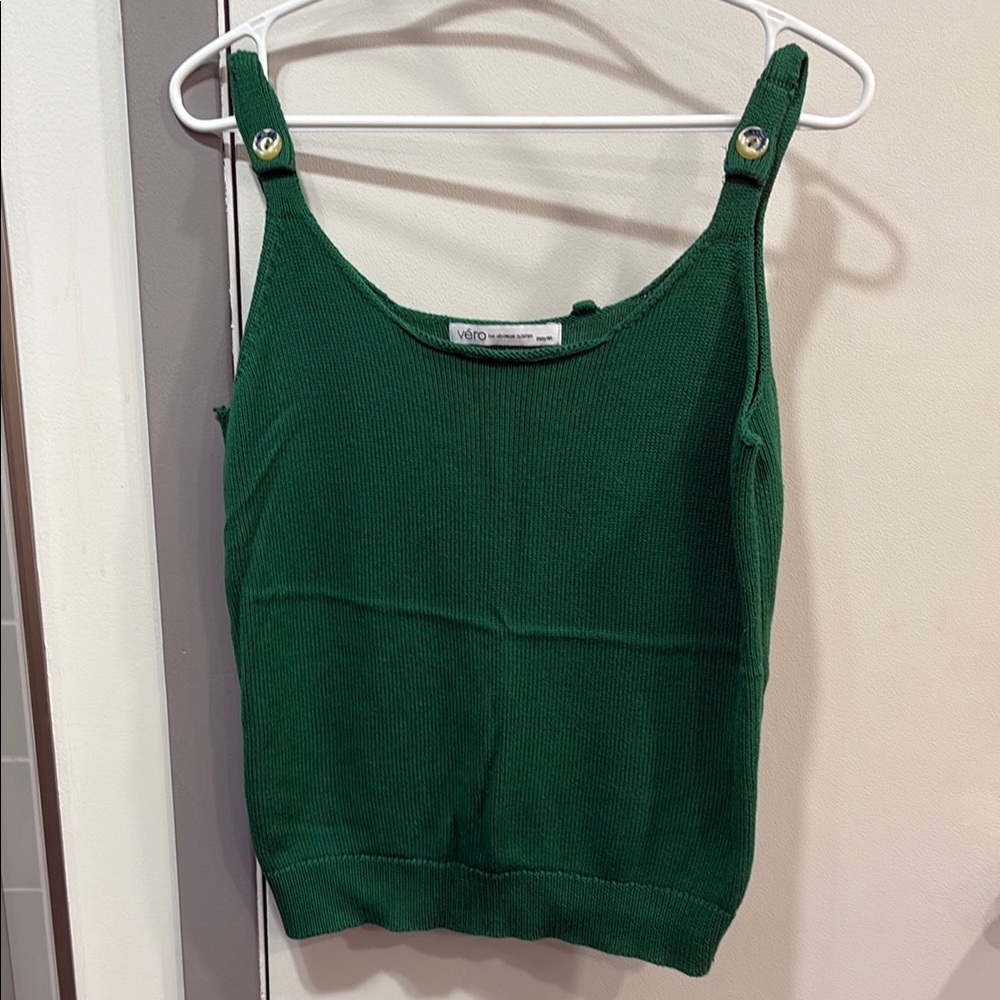 Vero Moda Emerald Green Tank Top